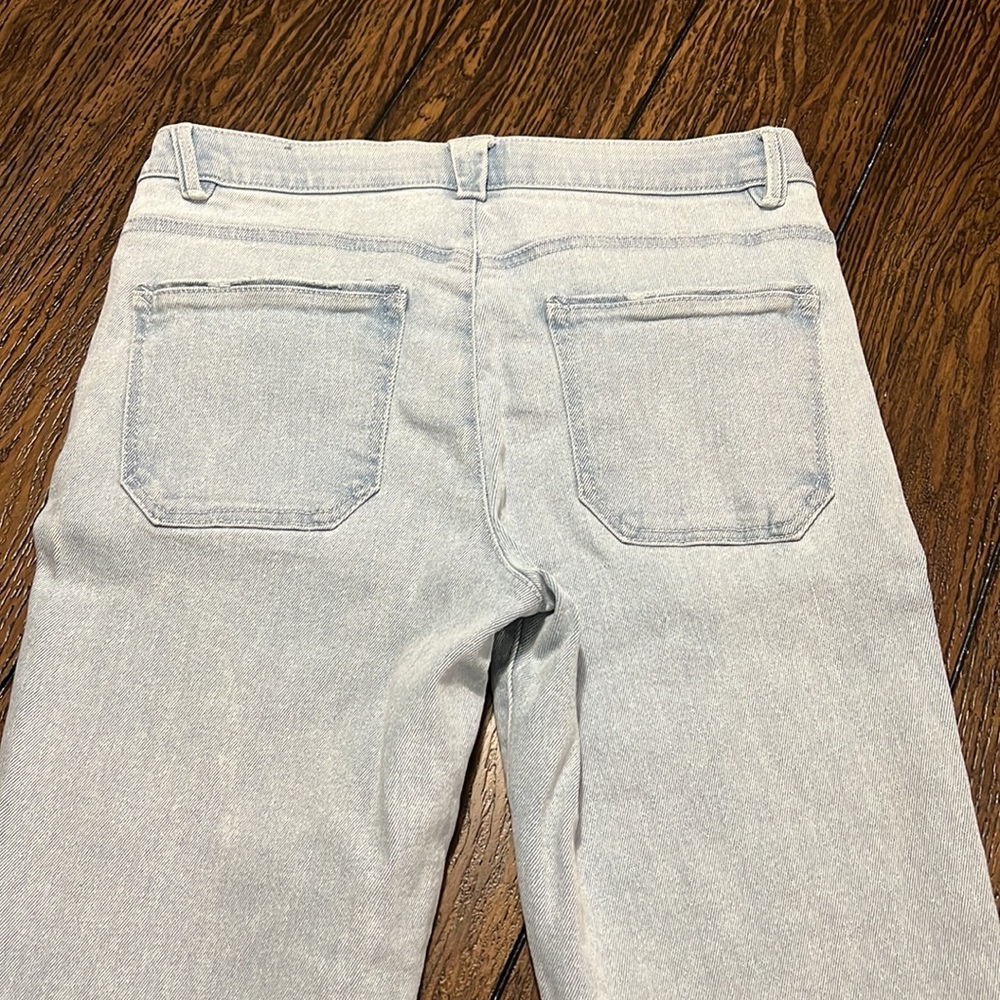 Wit & wisdom light wash cropped jeans size 8 - Picture 4 of 5